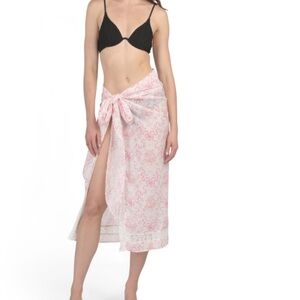Love Shack Fancy Sarong Swim Cover-Up
